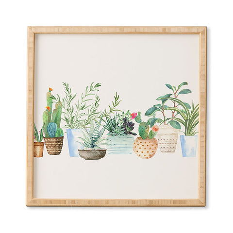 Nadja Plants I Framed Wall Art