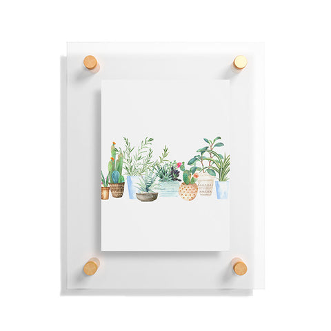 Nadja Plants I Floating Acrylic Print