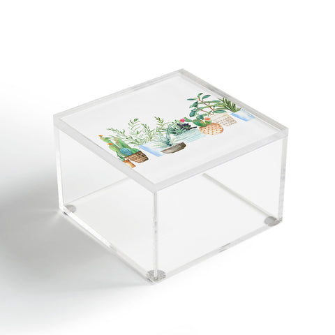 Nadja Plants I Acrylic Box