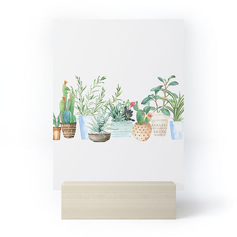 Nadja Plants I Mini Art Print