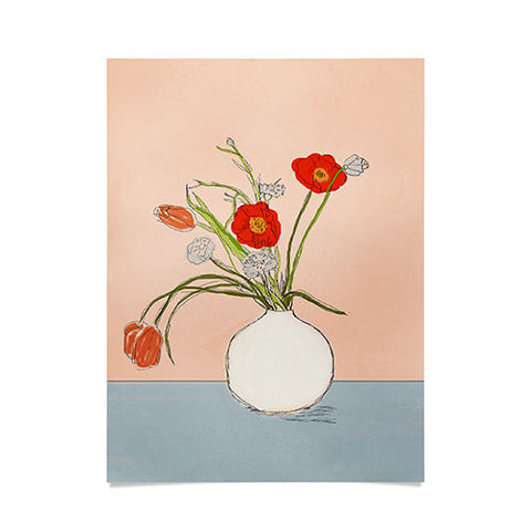 Nadja Spring Bouquet Uplifting Poster