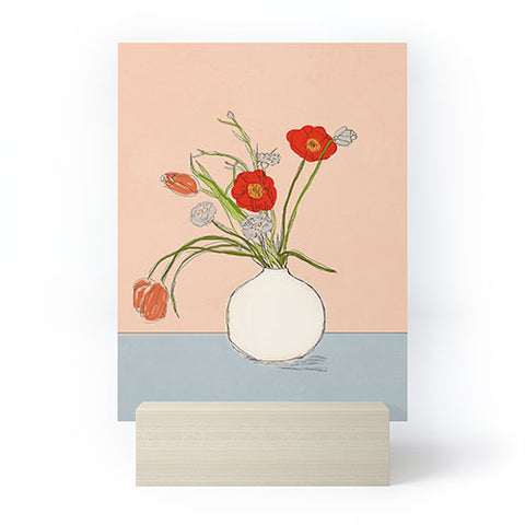 Nadja Spring Bouquet Uplifting Mini Art Print