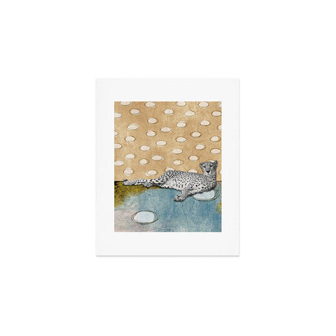 Natalie Baca Abstract Cheetah Art Print