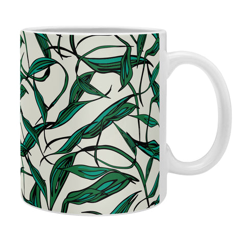 Natalie Baca Bamboo Leaf Coffee Mug