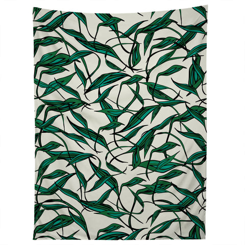 Natalie Baca Bamboo Leaf Tapestry