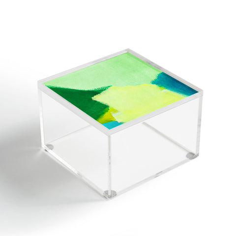 Natalie Baca Green Light Acrylic Box