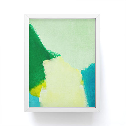 Natalie Baca Green Light Framed Mini Art Print