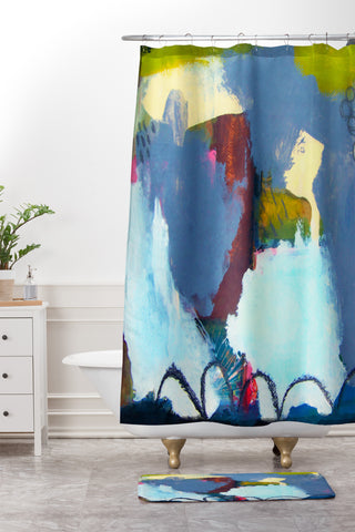 Natalie Baca Inside Out Shower Curtain And Mat