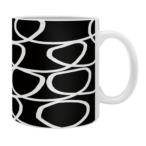 Natalie Baca Loop Di Doo In Black Coffee Mug