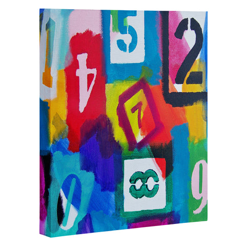 Natalie Baca Numerology Art Canvas