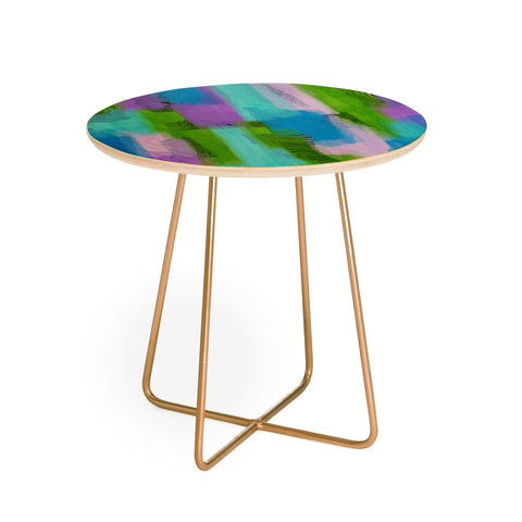 Natalie Baca Paige Round Side Table
