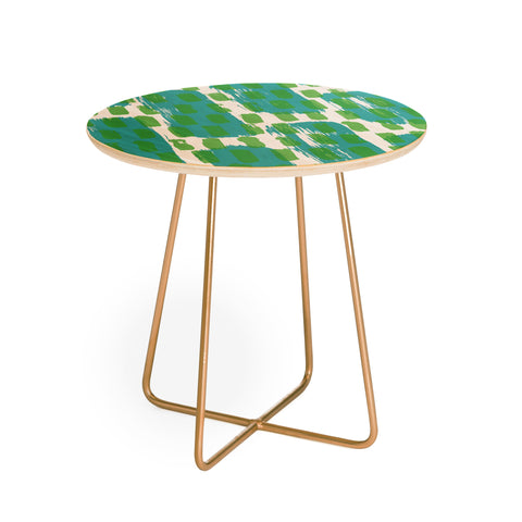 Natalie Baca Paint Play One Round Side Table