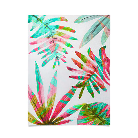 Natalie Baca Paradise Palm Poster