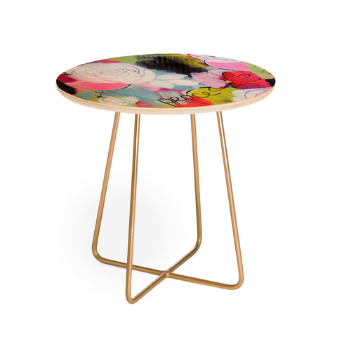 Natalie Baca Peace Of Mind Round Side Table