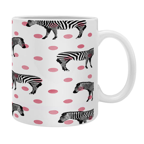 Natalie Baca Polka Dots And Stripes Coffee Mug