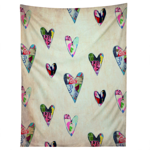 Natalie Baca Queen Of Hearts Tapestry