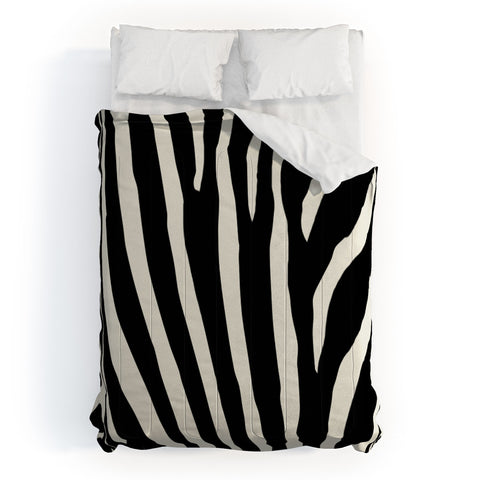 Natalie Baca Zebra Stripes Comforter