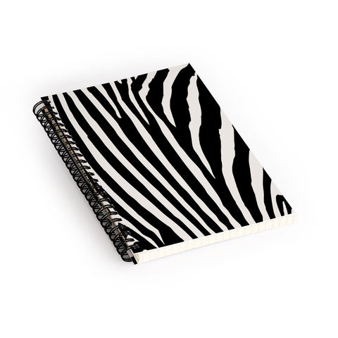 Natalie Baca Zebra Stripes Spiral Notebook