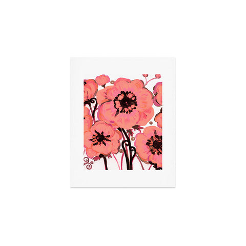Natasha Wescoat Anemone Pink Art Print