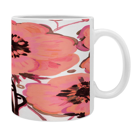 Natasha Wescoat Anemone Pink Coffee Mug