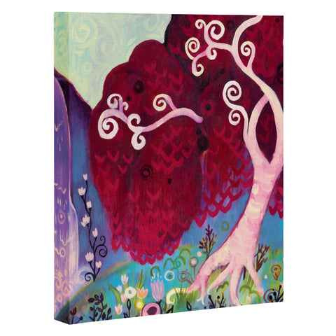 Natasha Wescoat Crimson King Falls Art Canvas