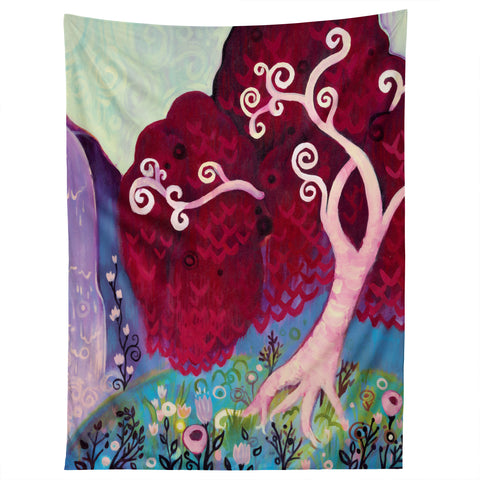 Natasha Wescoat Crimson King Falls Tapestry