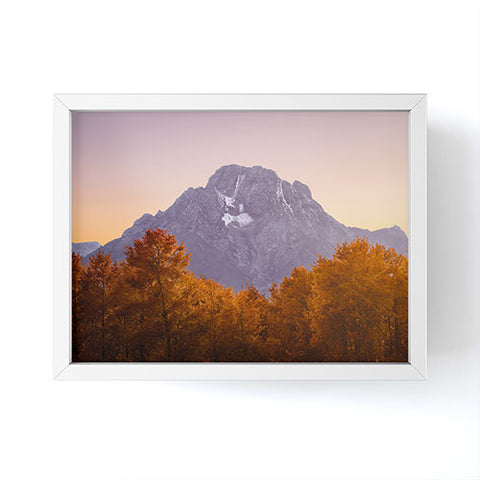Nature Magick Aspen Autumn at Oxbow Bend Framed Mini Art Print