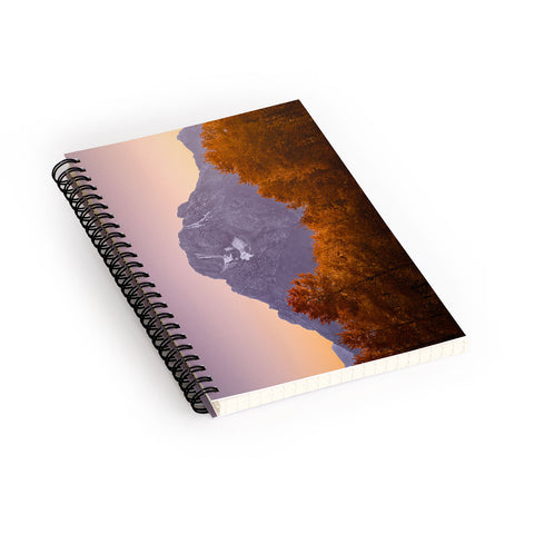 Nature Magick Aspen Autumn at Oxbow Bend Spiral Notebook
