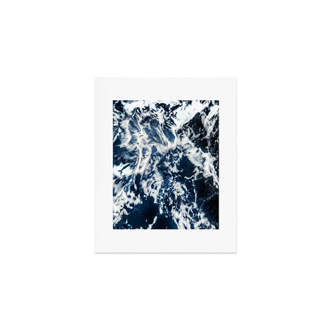 Nature Magick Blue Waves Art Print
