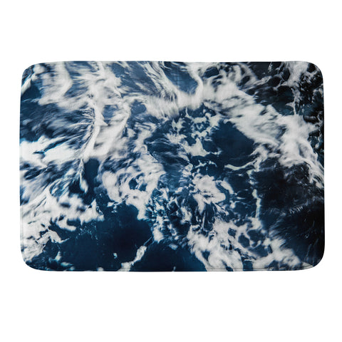 Nature Magick Blue Waves Memory Foam Bath Mat