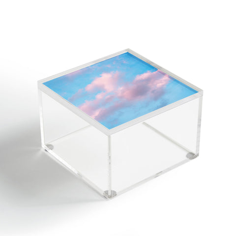 Nature Magick Cotton Candy Sky Teal Acrylic Box