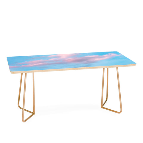 Nature Magick Cotton Candy Sky Teal Coffee Table