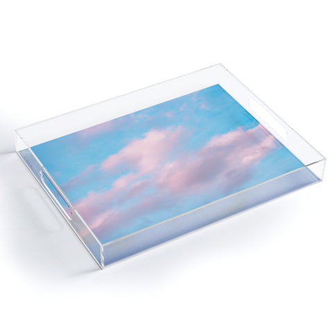 Nature Magick Cotton Candy Sky Teal Acrylic Tray