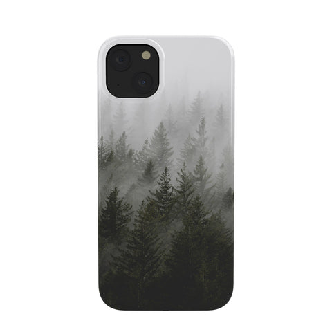 Nature Magick Foggy Fir Forest Fantasy Phone Case