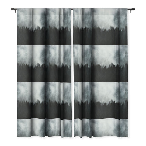 Nature Magick Foggy Forest Adventure Blackout Window Curtain