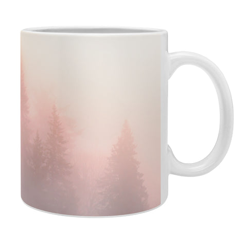 Nature Magick Foggy Trees Forest Adventure Coffee Mug