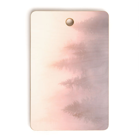 Nature Magick Foggy Trees Forest Adventure Cutting Board Rectangle