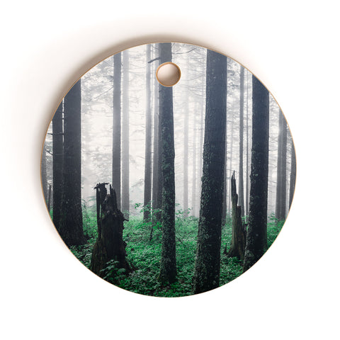 Nature Magick Forest Adventure Cutting Board Round
