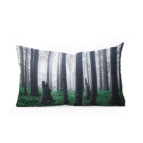 Nature Magick Forest Adventure Oblong Throw Pillow