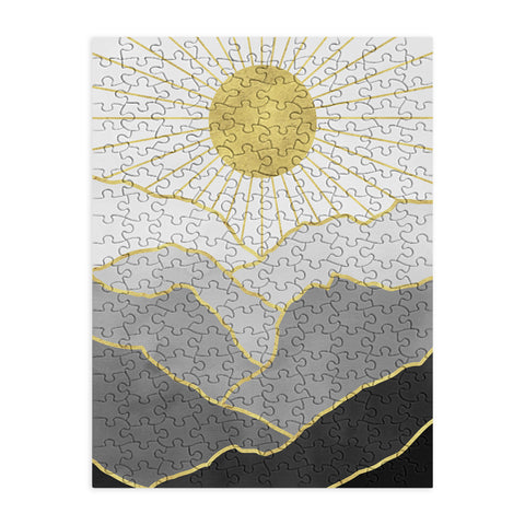 Nature Magick Gold Mountain Sunrise Puzzle