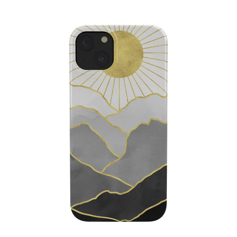 Nature Magick Gold Mountain Sunrise Phone Case