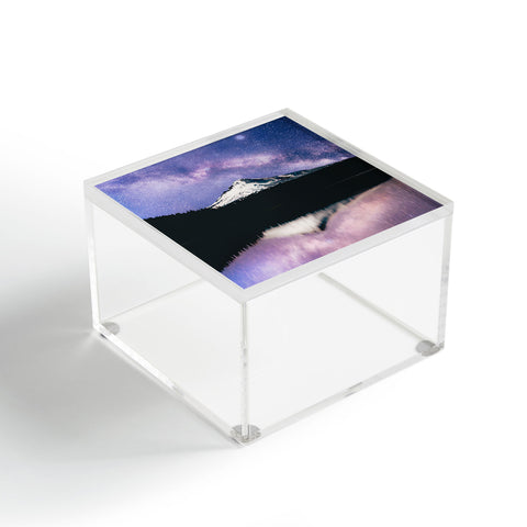 Nature Magick Mount Hood Galaxy Lake Acrylic Box