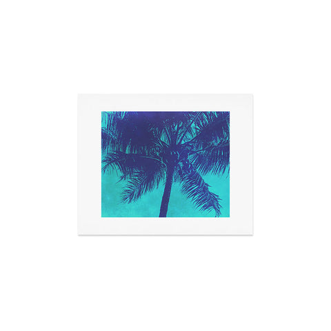 Nature Magick Palm Trees Summer Turquoise Art Print