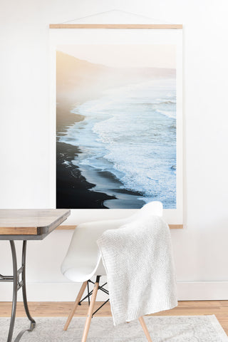 Nature Magick Perfect Ocean Beach Waves Art Print And Hanger