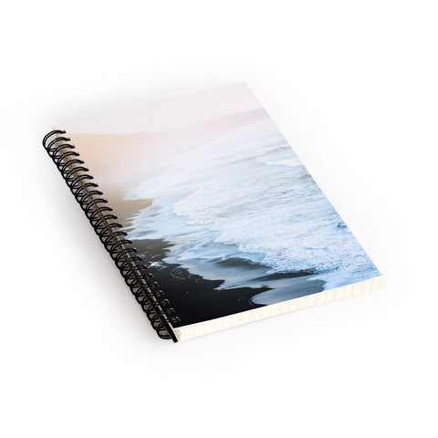 Nature Magick Perfect Ocean Beach Waves Spiral Notebook