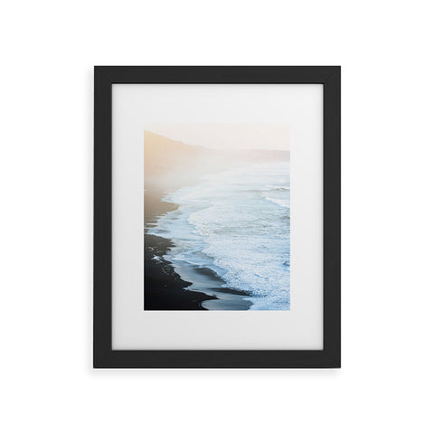 Nature Magick Perfect Ocean Beach Waves Framed Art Print