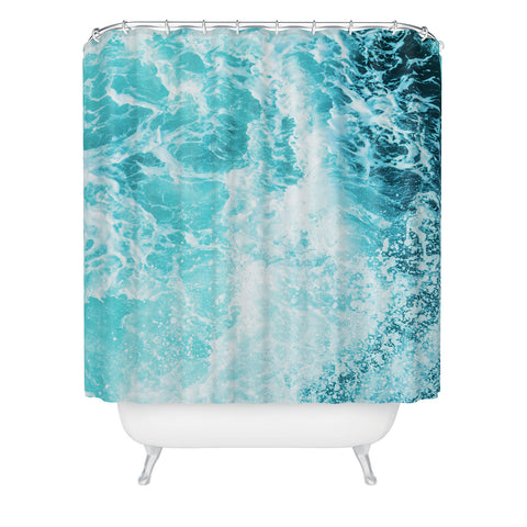 Nature Magick Perfect Sea Waves Shower Curtain