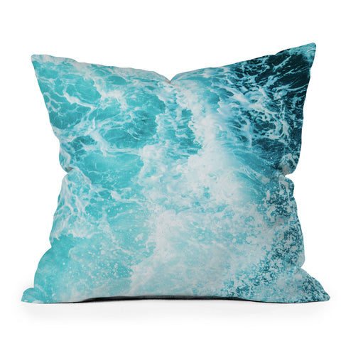 Nature Magick Perfect Sea Waves Throw Pillow