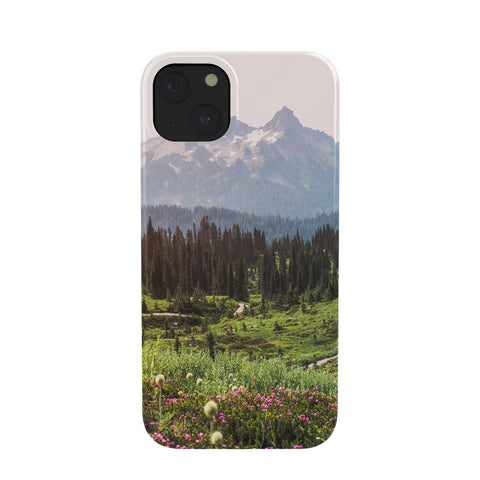 Nature Magick Pink Mountain Wildflowers Phone Case