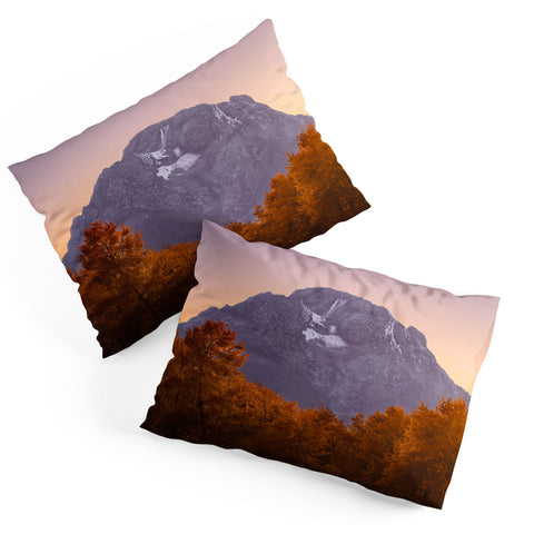 Nature Magick Rocky Mountain Tetons Sunset Pillow Shams